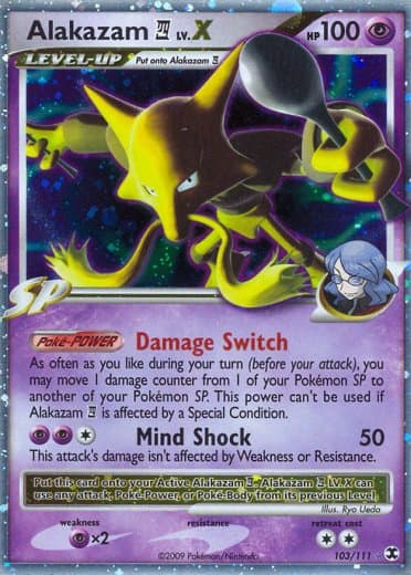 Alakazam E4 Lv.X