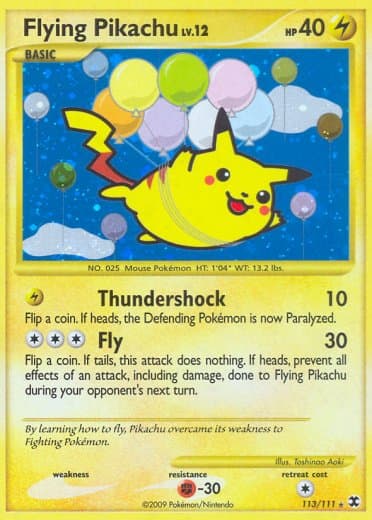 Flying Pikachu
