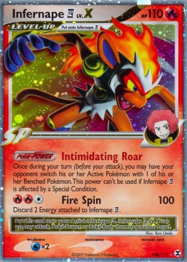 Infernape E4 Lv.X