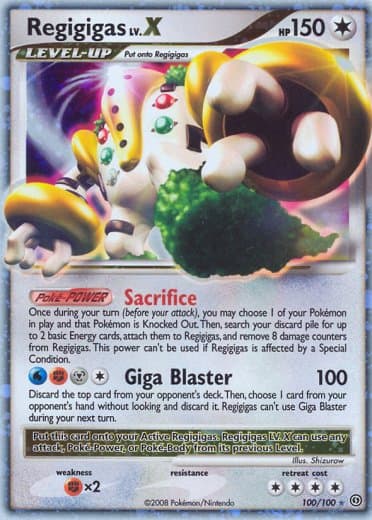 Regigigas LV.X