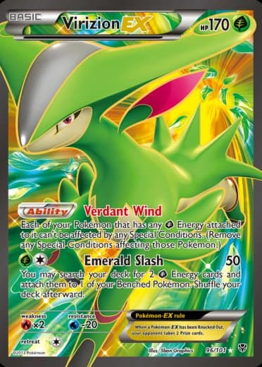 Virizion EX (Full Art)