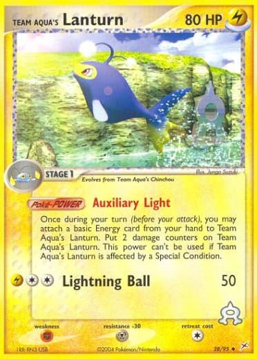 Team Aqua's Lanturn