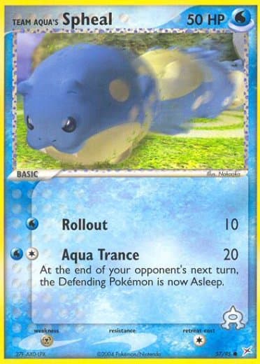 Team Aqua's Spheal - 57/95