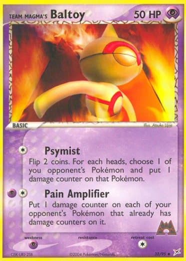 Team Magma's Baltoy - 32/95