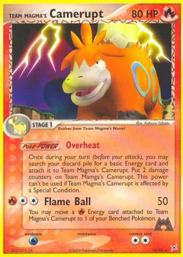 Team Magma's Camerupt