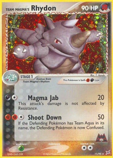 Team Magma's Rhydon - 11/95