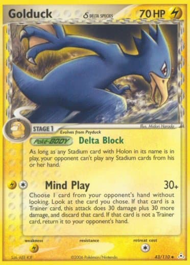 Golduck (Delta Species)