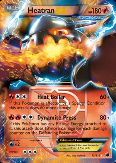 Heatran EX (Team Plasma)