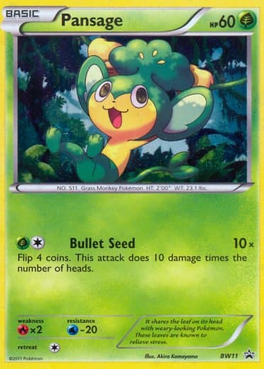 Pansage - BW11