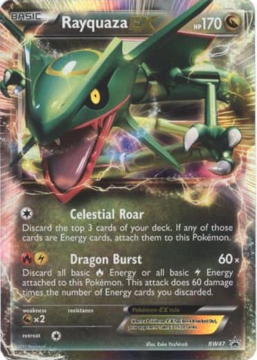 Rayquaza EX -BW47