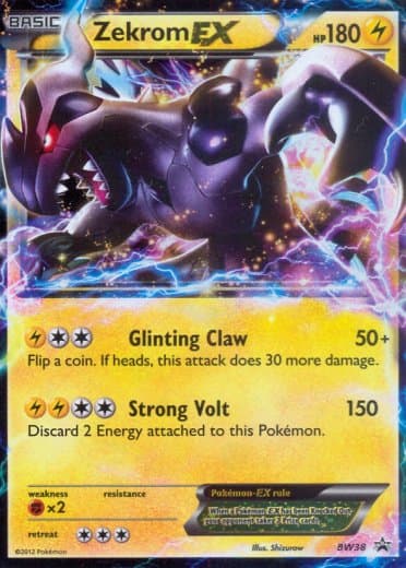 Zekrom EX - BW38