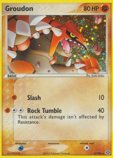 Groudon - 005/106