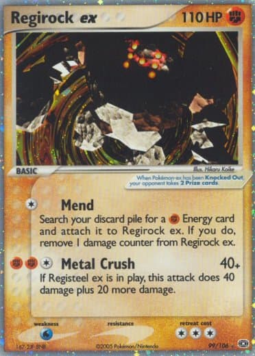 Regirock ex