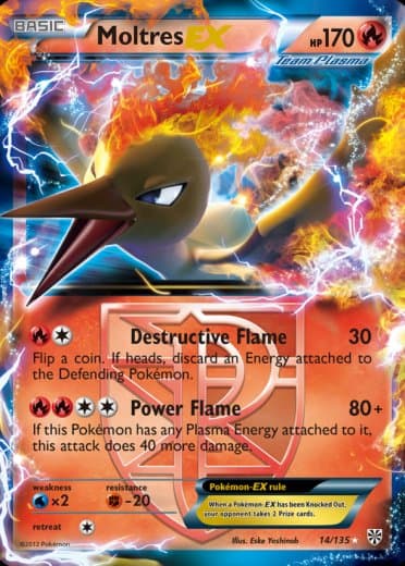 Moltres EX (Team Plasma)