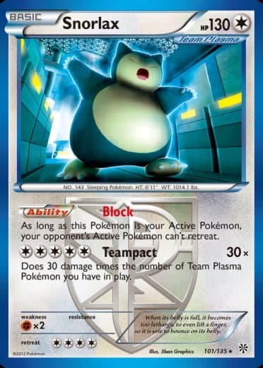 Snorlax (Team Plasma)