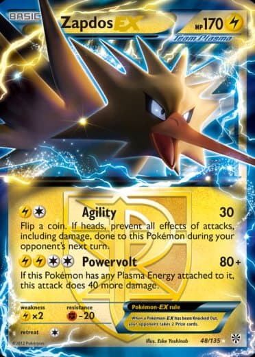 Zapdos EX (Team Plasma)