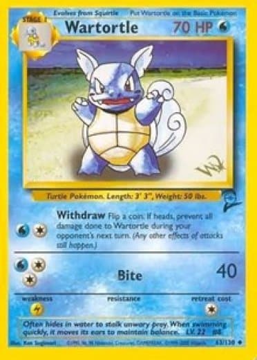 Wartortle [W Stamped]