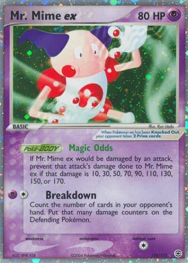 Mr. Mime ex - 110/112