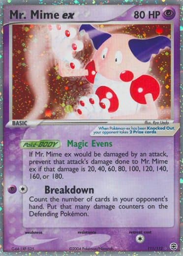 Mr. Mime ex - 111/112