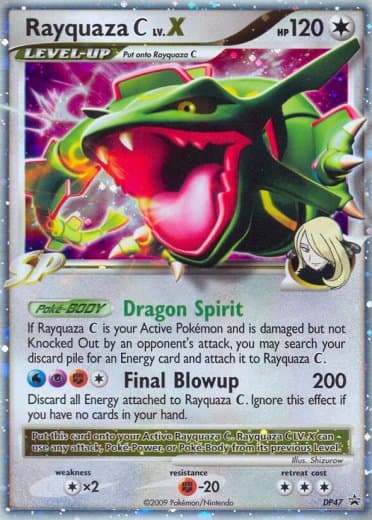 Rayquaza C LV.X - DP47