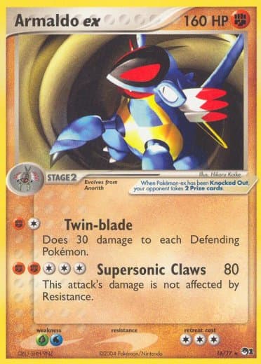 Armaldo ex (Holo)