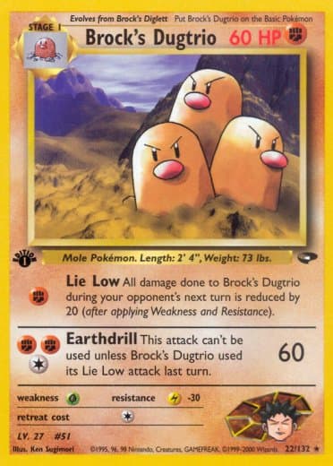 Brock's Dugtrio