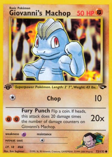 Giovanni's Machop
