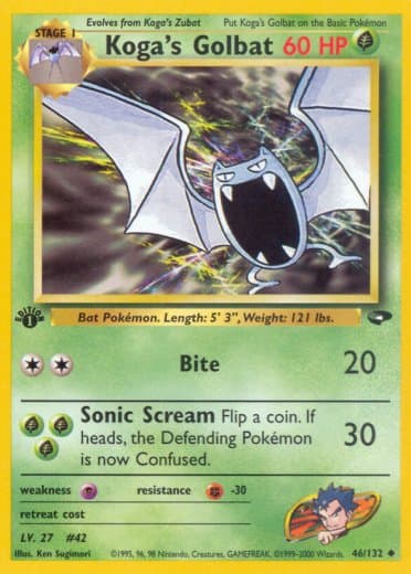 Koga's Golbat