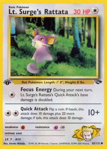 Lt. Surge's Rattata