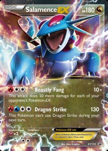 Salamence EX - XY170