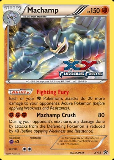 Machamp - XY13 (Prerelease)
