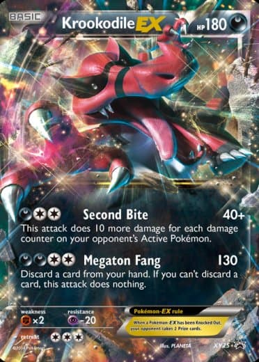 Krookodile EX - XY25