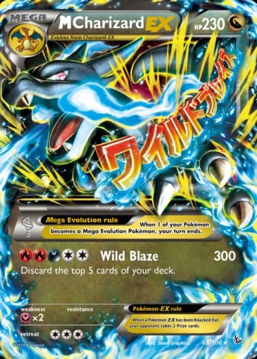 M Charizard EX (X)