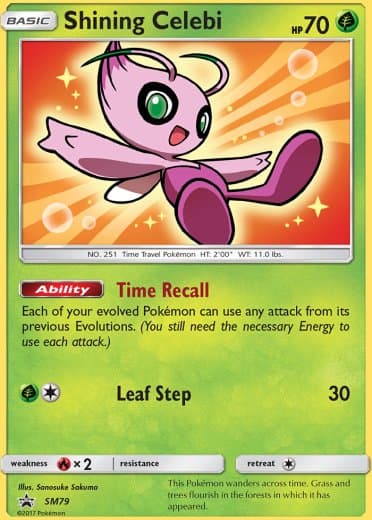 Shining Celebi - SM79