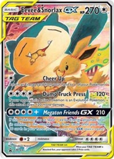 Eevee & Snorlax GX - SM169