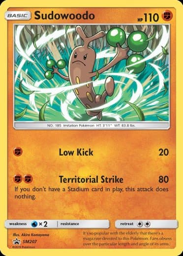 Sudowoodo - SM207
