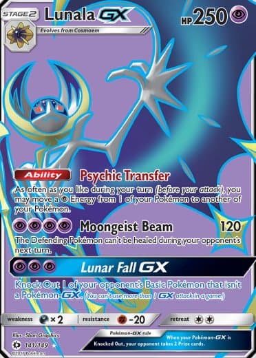 Lunala GX (Full Art)