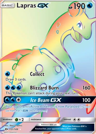 Lapras GX (Secret)