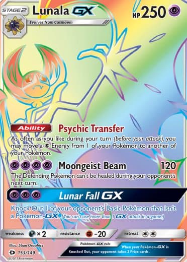 Lunala GX (Secret)