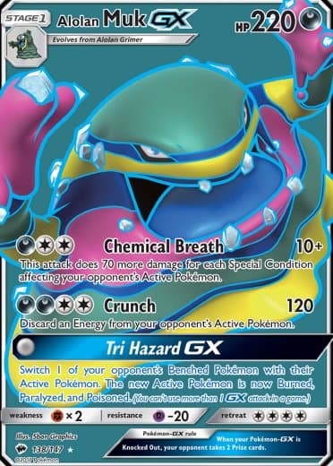 Alolan Muk GX (Full Art)