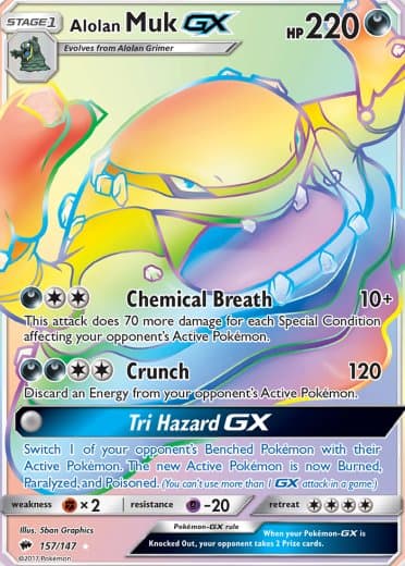 Alolan Muk GX (Secret)