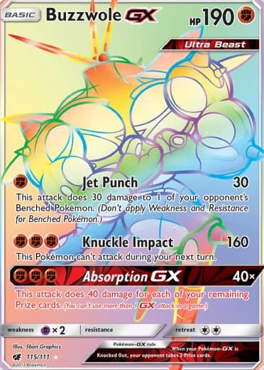 Buzzwole GX (Secret)