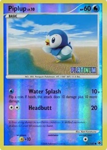 Piplup - 71/100 [Platinum]