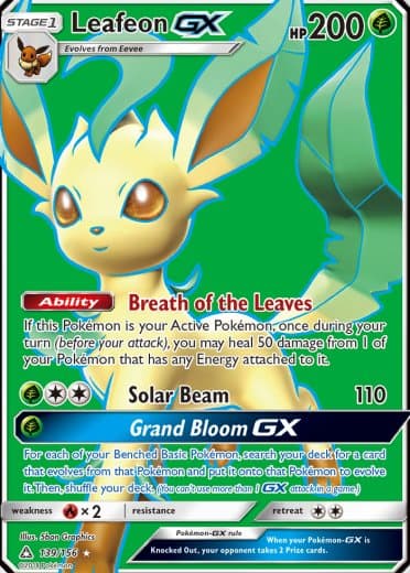 Leafeon GX (Full Art)