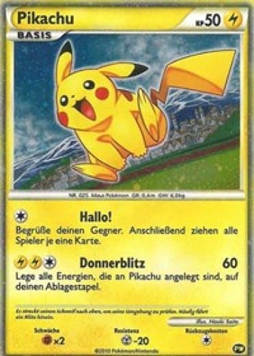 Pikachu (German)