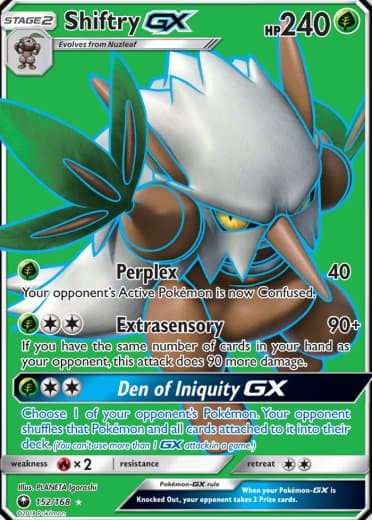 Shiftry GX (Full Art)