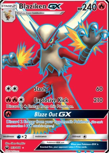 Blaziken GX (Full Art)