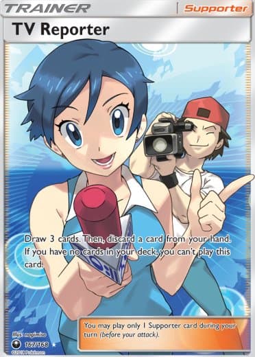 TV Reporter (Full Art)