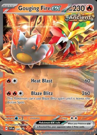 Gouging Fire ex - 144