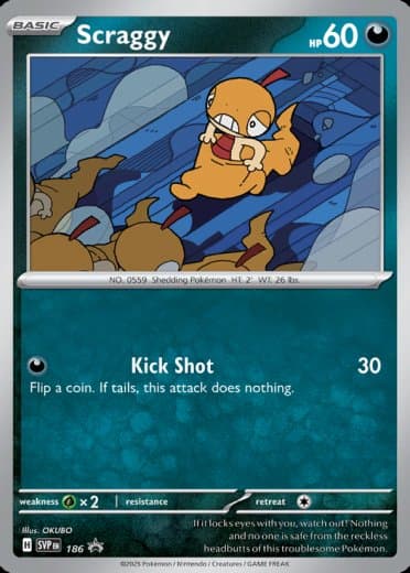 Scraggy - 186